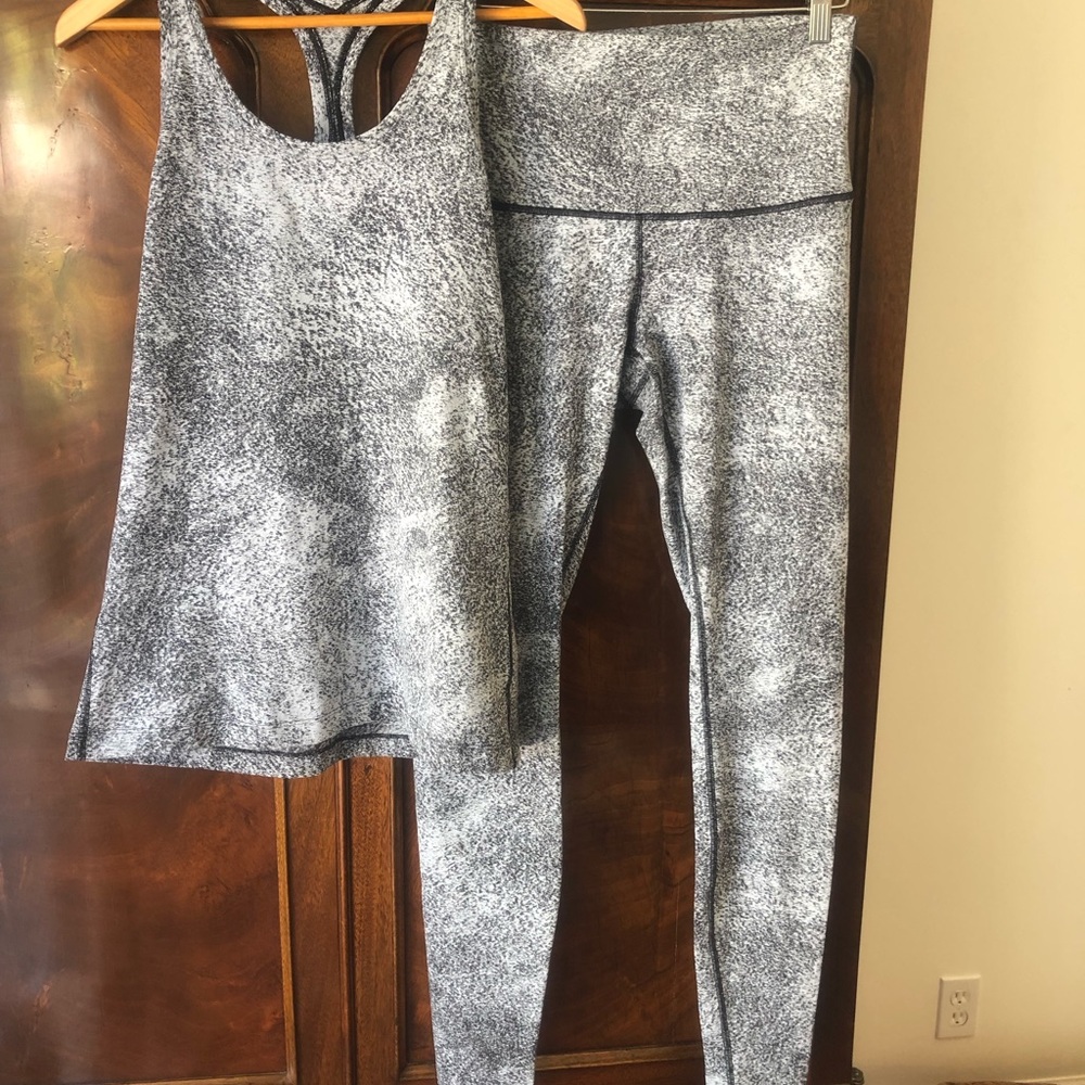 Lululemon Racerback Tank & Leggings
